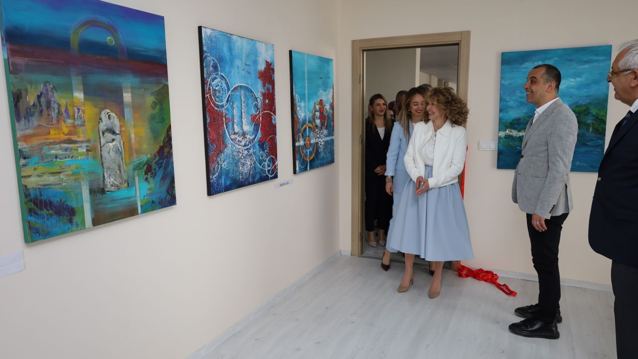 Çankırı'da "Uluslararası Resim Çalıştayı" yapıldı