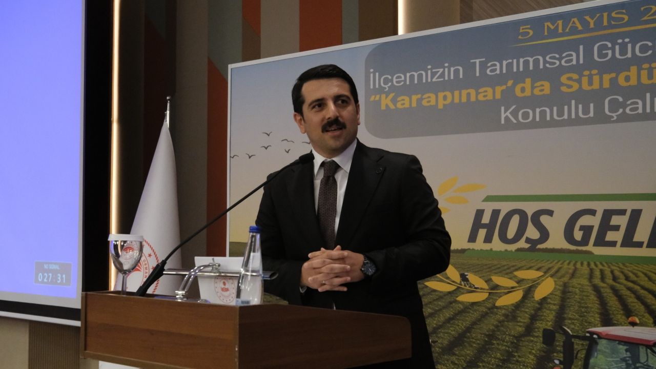 Konya'da sürdürülebilir tarım konulu çalıştay düzenlendi