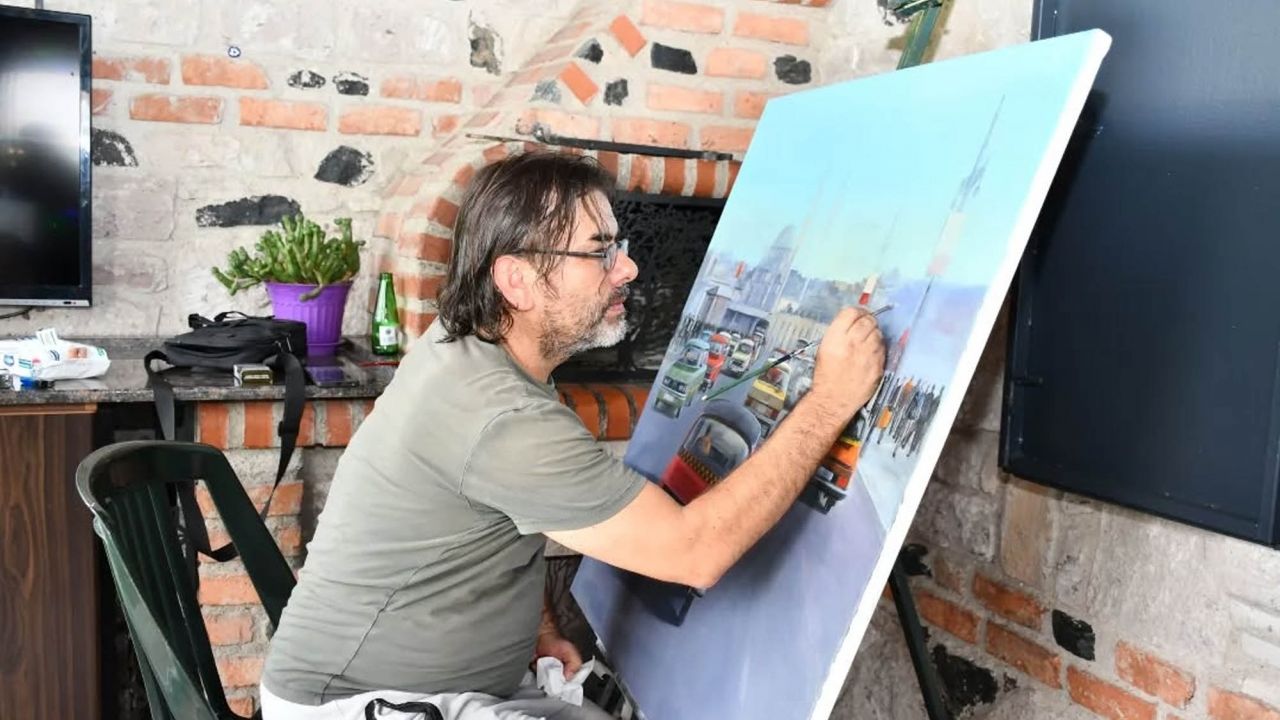 Yozgat Valisi Özkan, Sorgun Resim Çalıştayı'nı ziyaret etti
