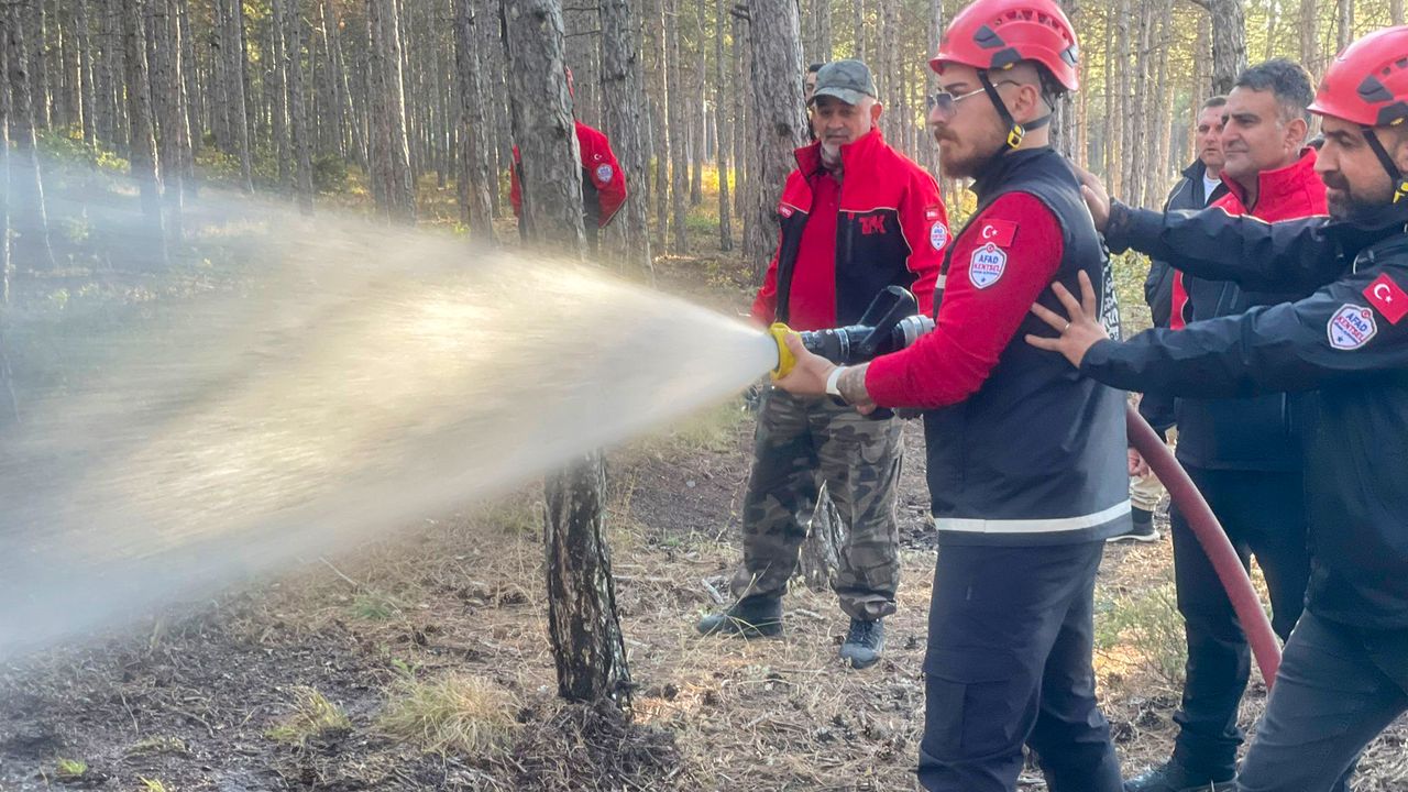 TAK ekibi eğitimlerini sürdürüyor