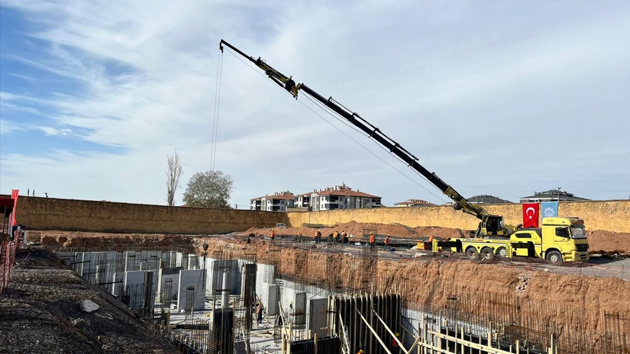 Aksaray'da Yeni Yaşam Merkezinin temeli atıldı