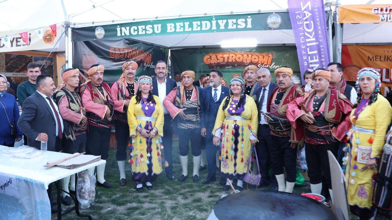 İncesu'nun yöresel lezzetleri 3. Gastronomi Günleri'nde tanıtıldı