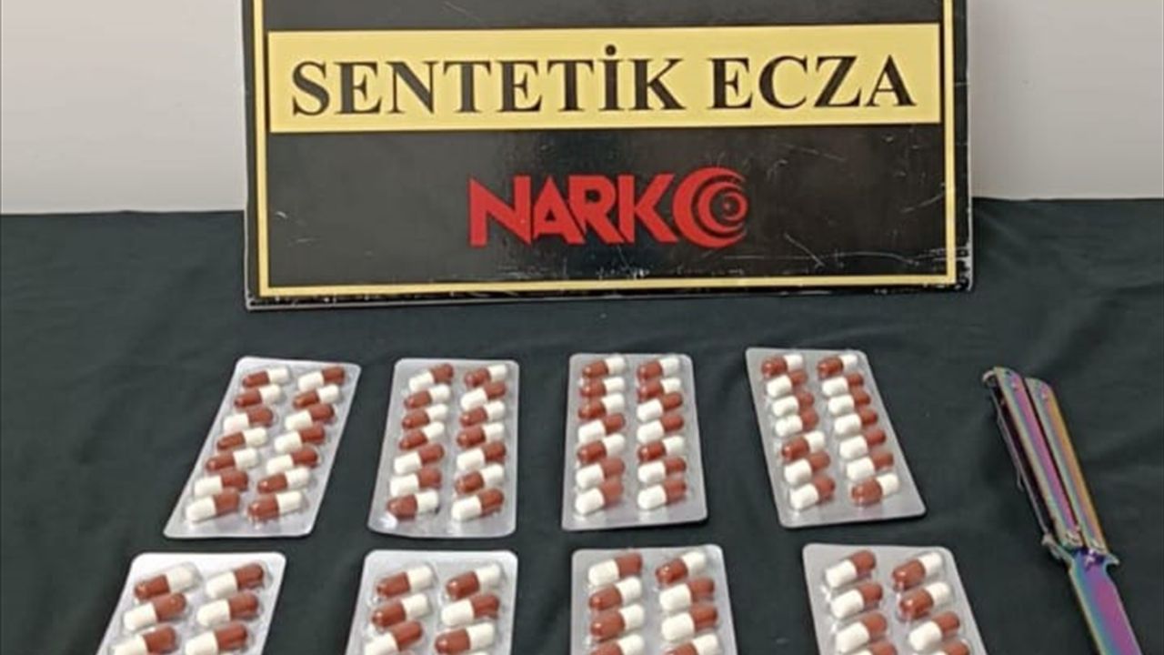 Kırşehir'de uyuşturucu operasyonunda 2 şüpheli yakalandı