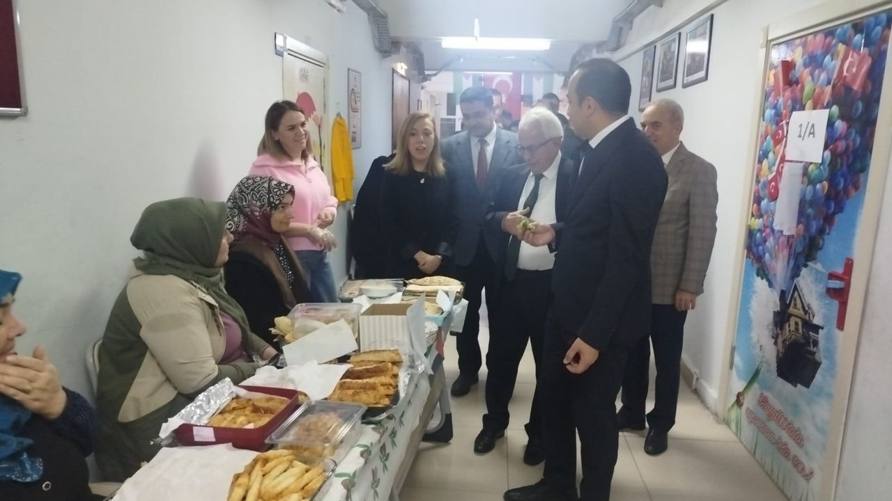 Korgun'da 'Gazze için seferberlik' temalı kermes düzenlendi
