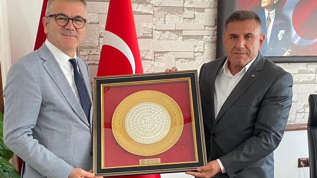 Seydişehir Belediye Başkanı Hasan Ustaoğlu'ndan ziyaret