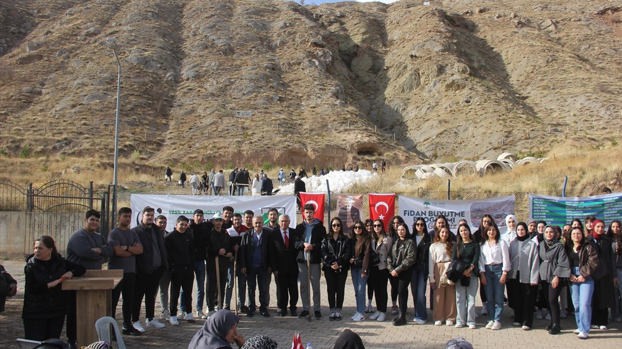 Sivas'ta 29 bin fidan toprakla buluşturuldu