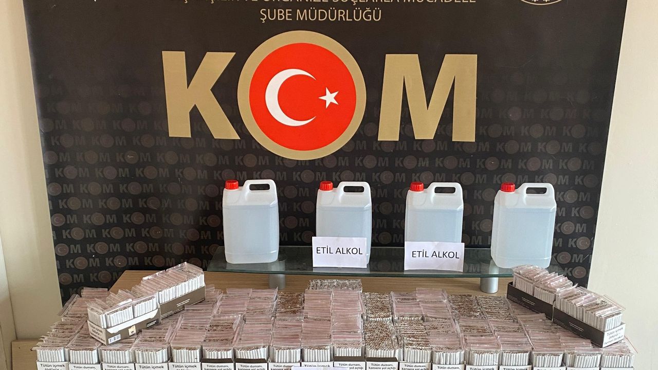 Sivas'ta kaçakçılık operasyonunda 4 şüpheli yakalandı