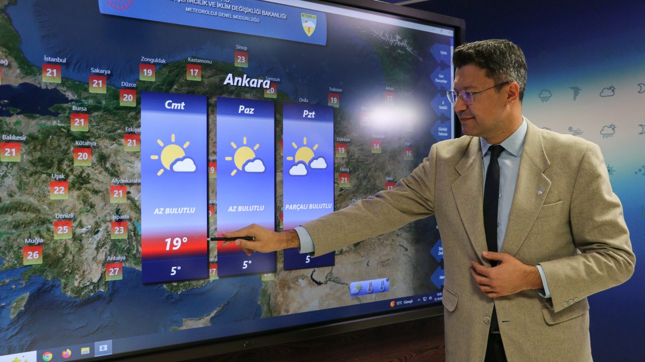 Yurt genelinde sıcaklıklar mevsim normallerinin üzerinde seyredecek