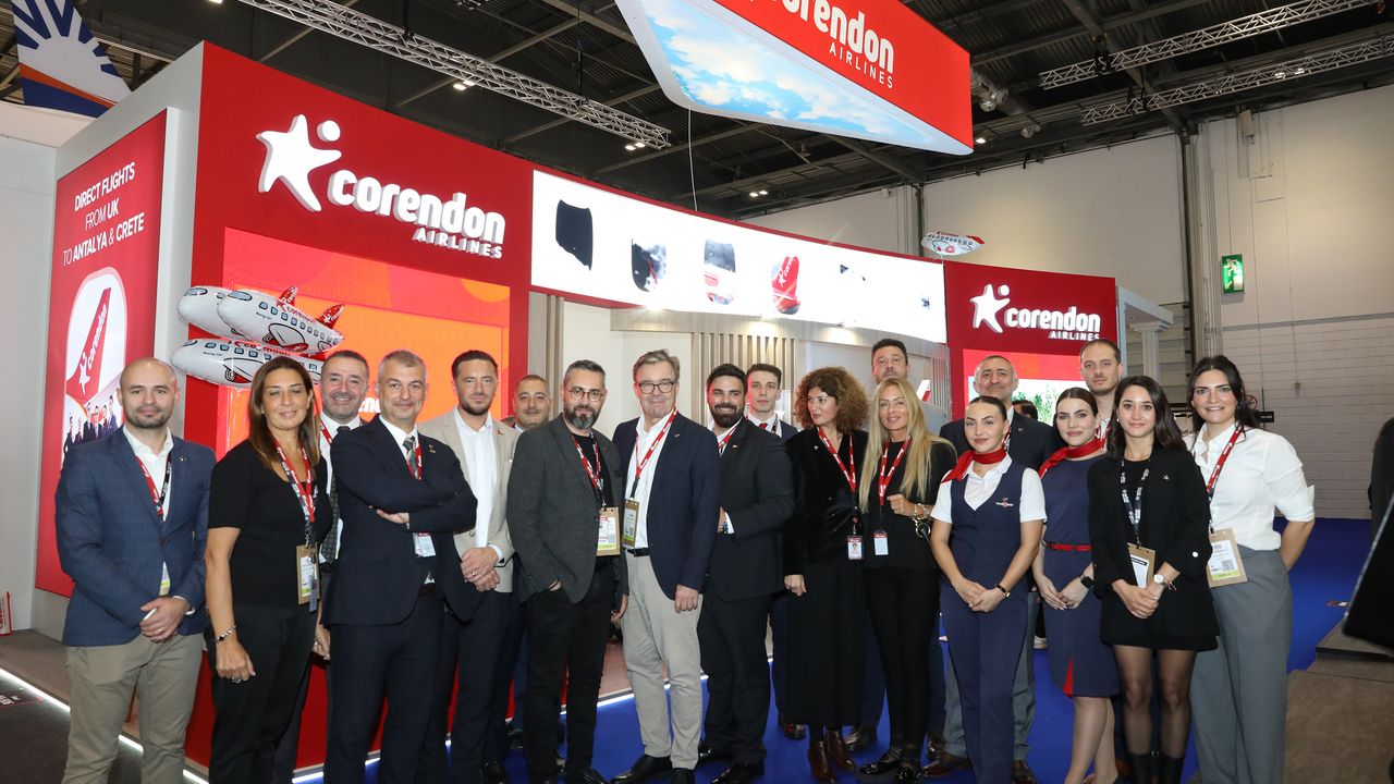 Corendon Airlines, World Travel Market Londra Fuarı'na katıldı