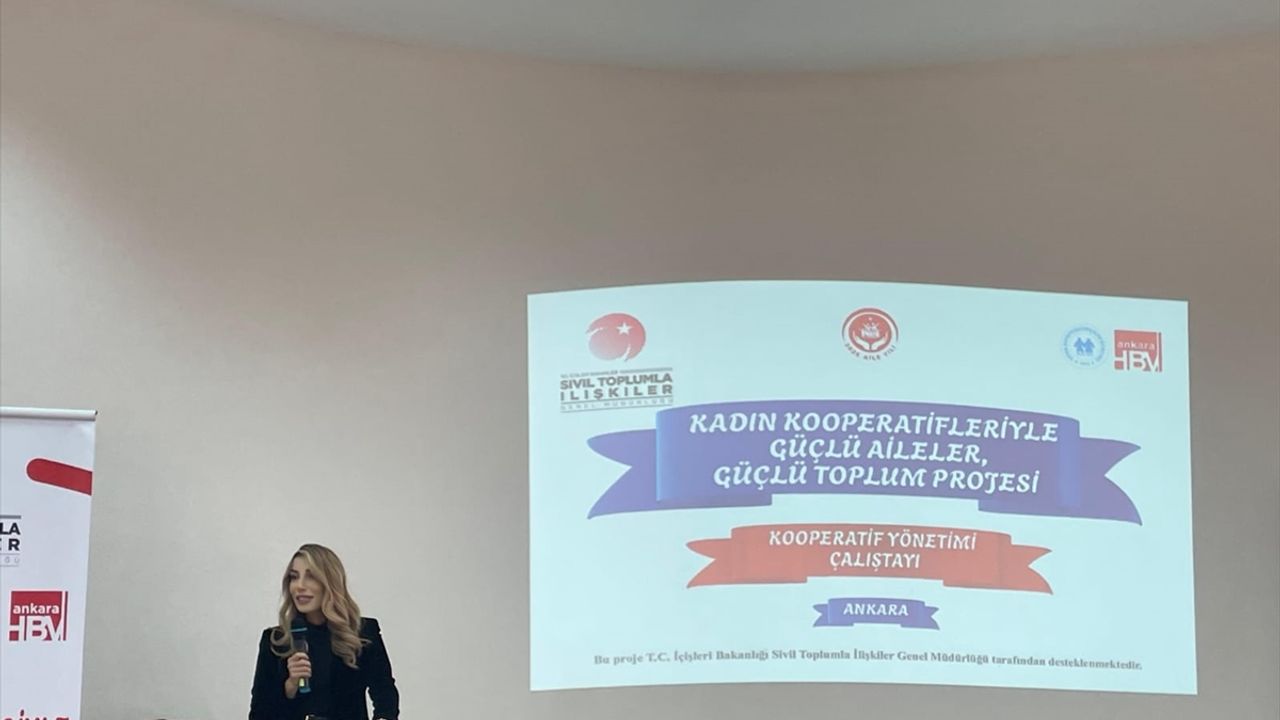 Ankara Hacı Bayram Veli Üniversitesinde 'Kooperatif Yönetimi Çalıştayı' düzenlendi