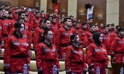 ABB Başkanı Yavaş, 300 yeni itfaiye personeliyle bir araya geldi