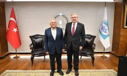 AK Parti Afyonkarahisar Milletvekili Yurdunuseven'den Başkan Büyükkılıç'a ziyaret
