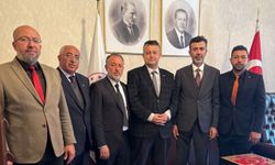 AK Parti Beypazarı heyetinden İl Kültür ve Turizm Müdürü Karakaya'ya ziyaret