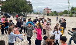 Akıncılar'da ilkokul öğrencileri şenlik programı düzenledi