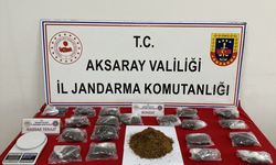 Aksaray'da uyuşturucu operasyonunda 2 şüpheli tutuklandı