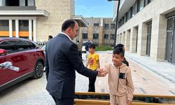 Altay, Konya'daki Gazzeli ailelerle buluştu
