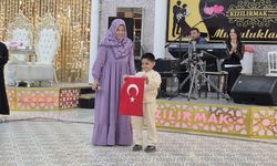Bahşılı'da 4-6 yaş Kur'an kursu öğrencilerinden yıl sonu gösterisi