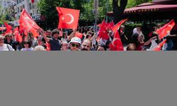 Başkentte, "19 Mayıs" dolayısıyla kortej yürüyüşü yapıldı