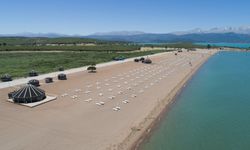 Beyşehir Gölü'nde tatil sezonu başlıyor
