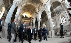 Büyükkılıç, Aziz Eustathios Kilisesi'nin devam eden restorasyon çalışmalarını inceledi