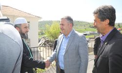 Çubuk Kaymakamı Bakır ve Belediye Başkanı Demirbaş’tan mahalle ziyareti