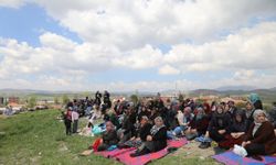 Çubuk'ta mahalleliler yağmur duası yaptı