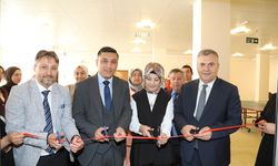 Çubuk'ta üniversite öğrencilerinin yaptığı eserler sergilendi