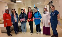 Eskişehir'de hastanede tedavi gören çocuklara ziyaret