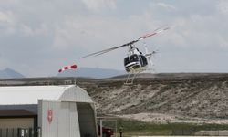 Eskişehir'de "Uçan Gençlik Etkinliği" ile öğrenciler helikopter deneyimi yaşadı
