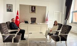 Gökçebey Kaymakamı Kahraman Şıktaş, Korgun Kaymakamını Gür’ü ziyaret etti