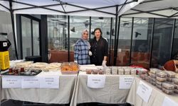 Hacılar'da ADEM kursiyerlerinin eserleri sergilendi