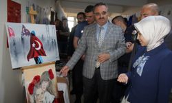 Hafik'te el sanatları sergisi açıldı