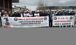 İç Anadolu'da 1 Mayıs Emek ve Dayanışma Günü kutlandı