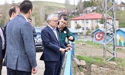 İmranlı'da Kızılırmak Kanalı Projesi'nde çalışmalar sürüyor