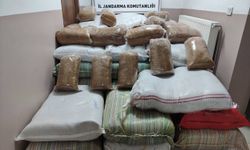 Kayseri'de 1,5 ton kaçak tütün ele geçirildi