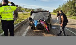 Kırıkkale'de trafik kazasında 1 kişi öldü, 2 kişi yaralandı