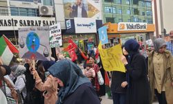 Konya'da Filistin'e destek yürüyüşü düzenlendi