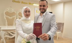 Konya'da nikah dairelerinde "05.05.2025" yoğunluğu yaşandı