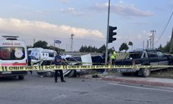 Konya'daki trafik kazasında sürücü ile eşi yaşamını yitirdi