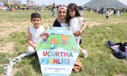 Millet bahçesinde uçurtma şenliği düzenlendi