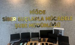Niğde merkezli kredi kartı dolandırıcılığında 3 zanlı tutuklandı