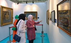 Osmanlı ve modern dönem hatlarının eserleri başkentte sanatseverlerle buluştu