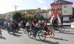 Şarkışla'da bisiklet turu düzenlendi