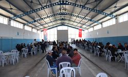 Şarkışla'da çiftçiler, şükür duasında buluştu