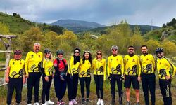Selanik'ten çıkan emanetler Çankırılı bisiklet ekiplerince Kastamonu'ya ulaştırıldı