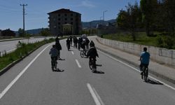 Suşehri'nde bisiklet turu düzenlendi