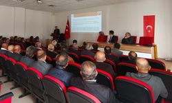 Ulaş'ta muhtarlara yönelik hizmet içi eğitim semineri düzenlendi