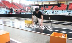 "Uluslararası MEB Robot Yarışması" için sahayı öğrenciler hazırladı