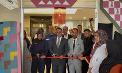 Yalıhüyük'te el sanatları sergisi açıldı
