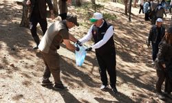 Yozgat Çamlık Milli Parkı'nda temizlik yapıldı